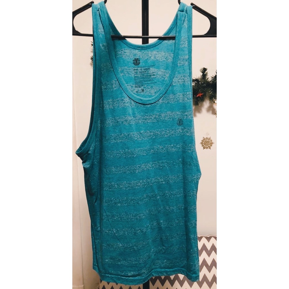 Blue tank